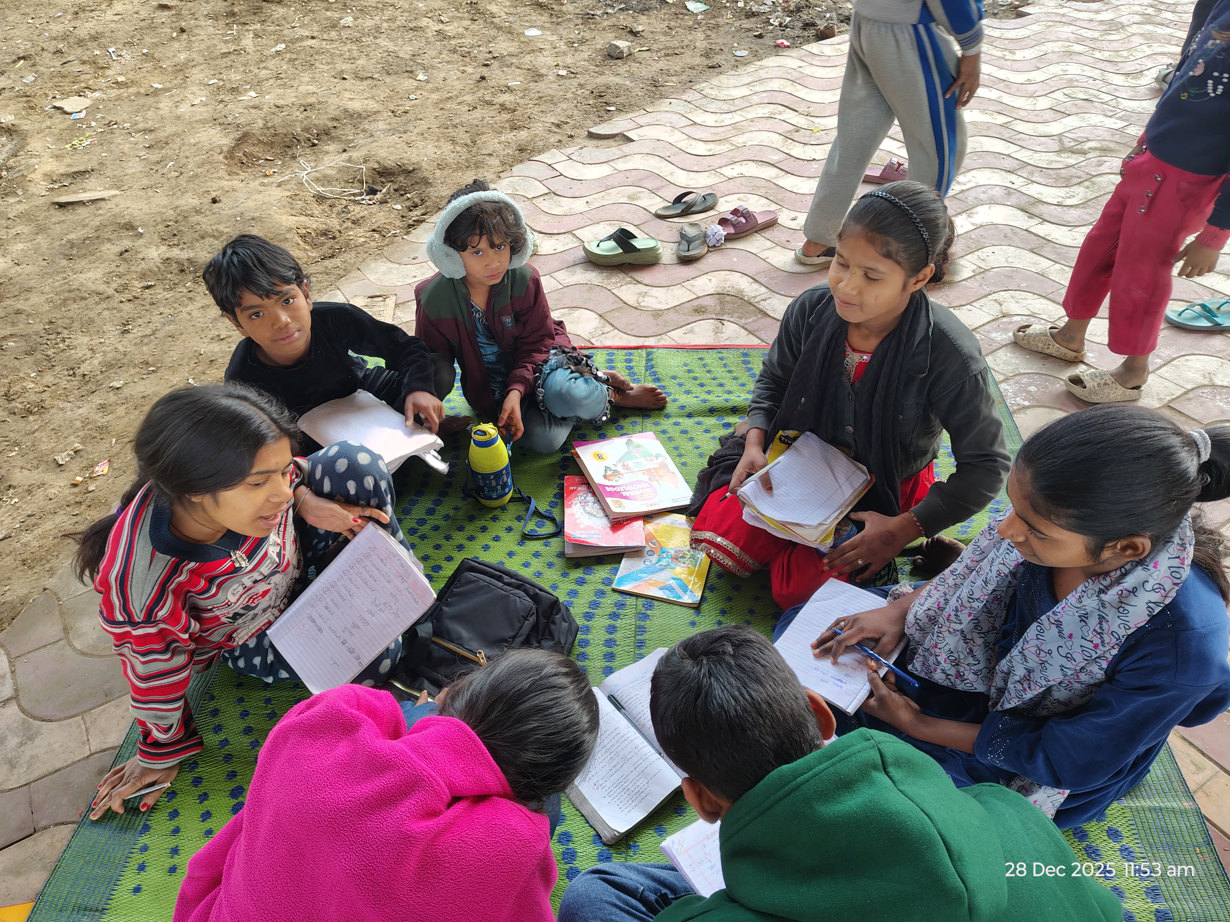 SKYPA classroom learning session with students